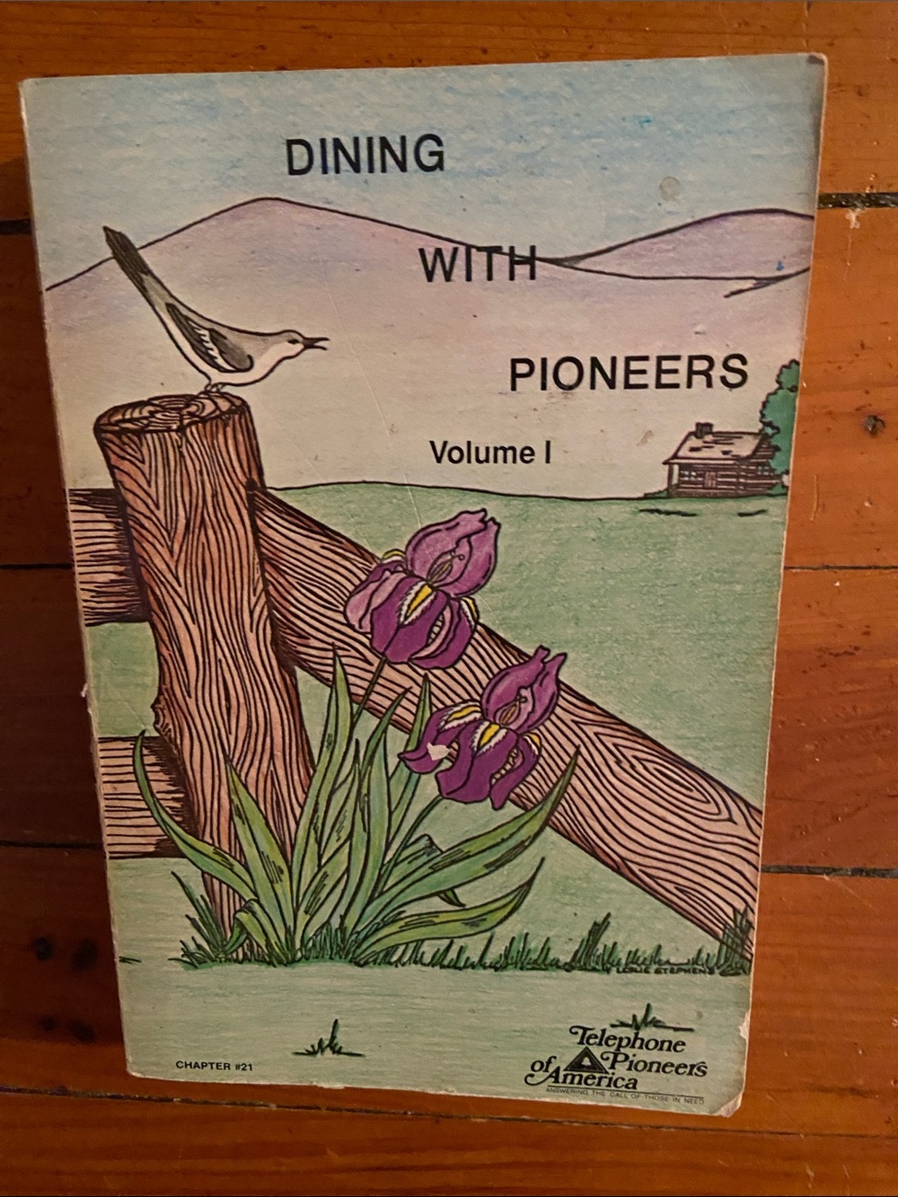 Vintage 80s 1980s Telephone Pioneers America Dining Pioneers community cookbook